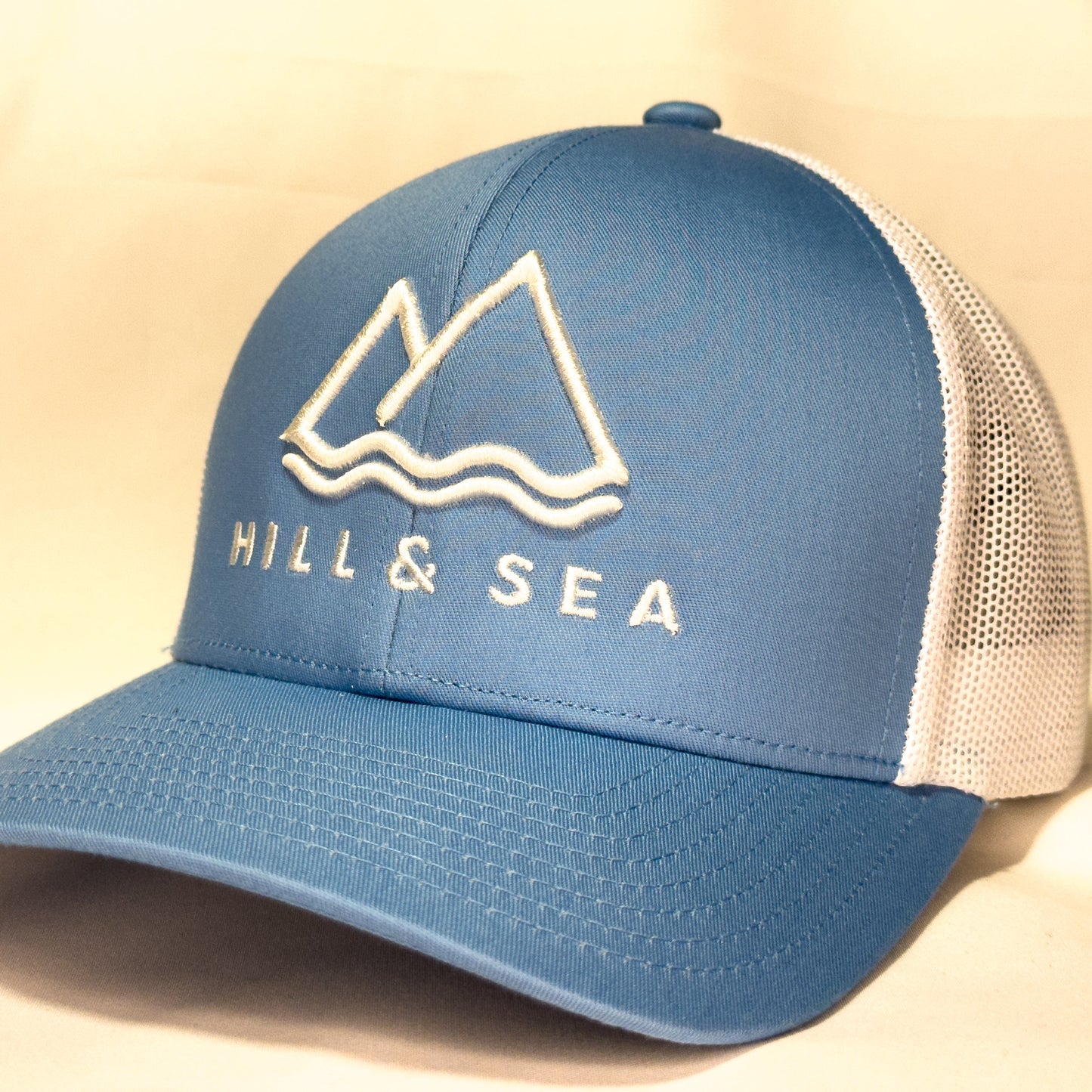 The "Bluebird" Hill & Sea Co. Flagship Snapback Trucker