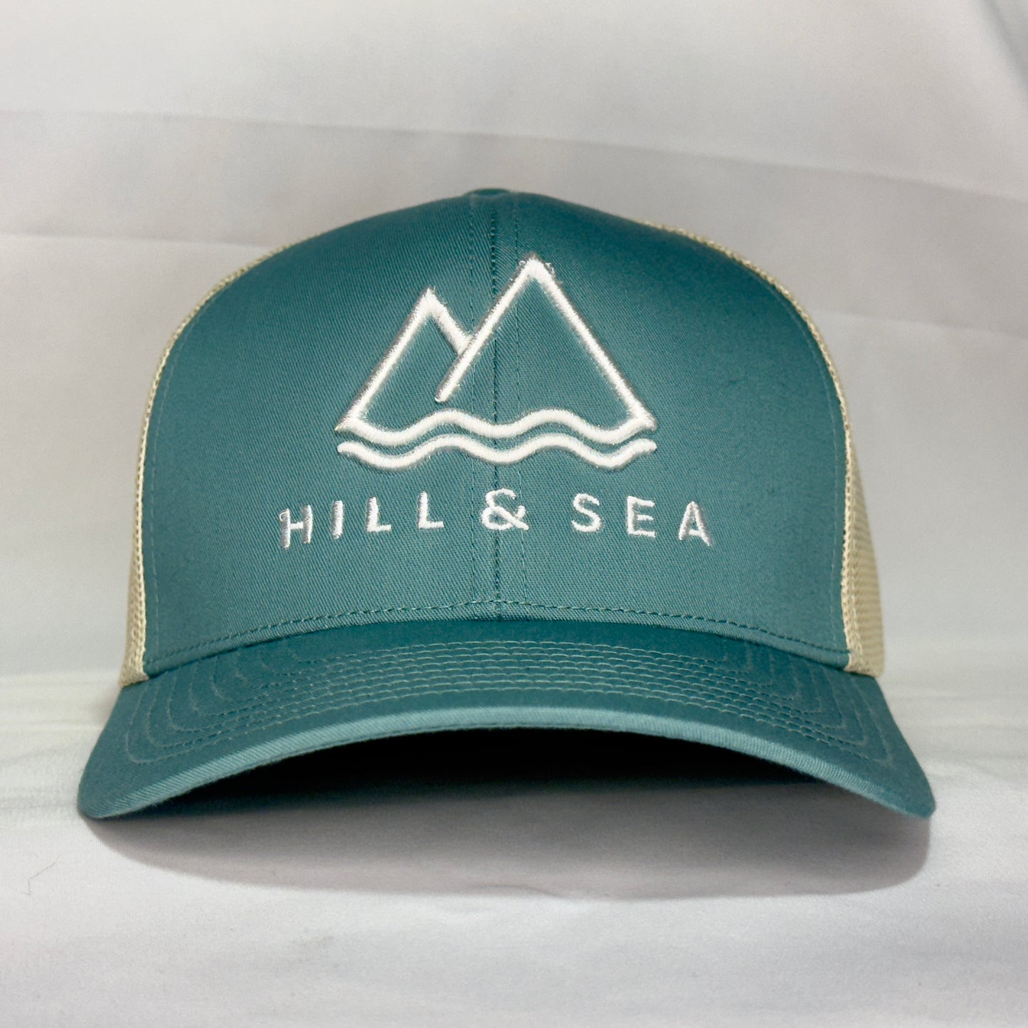 The "Happy Hour" Hill & Sea Co. Flagship Snapback Trucker