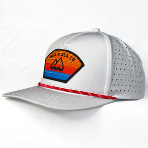 The Birdie Performance Rope Hat - White
