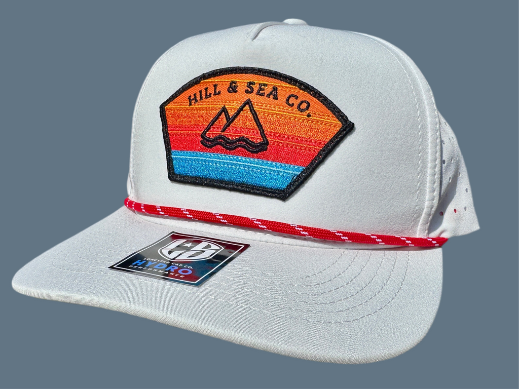 The Birdie Performance Rope Hat - White