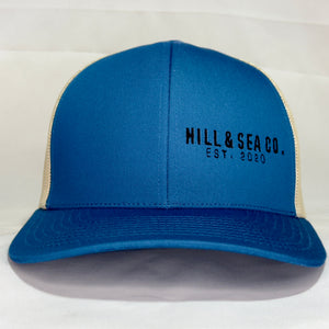 Off Centered Ocean Blue SnapBack