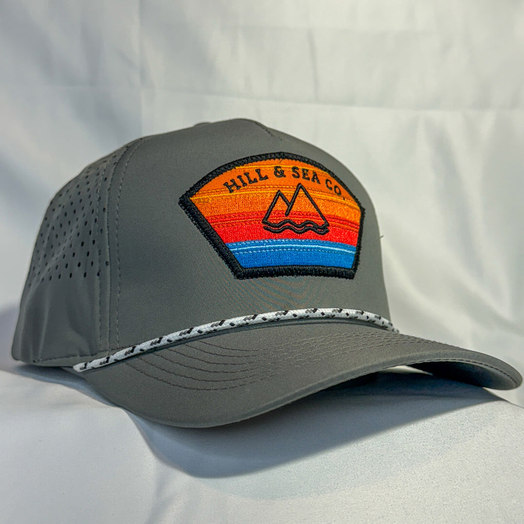 The Birdie Performance Rope Hat - Grey