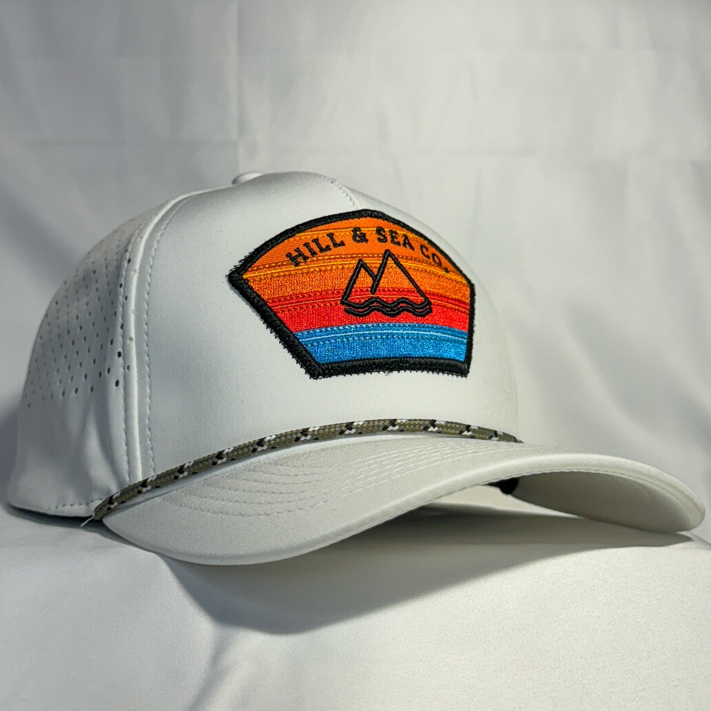 The Birdie Performance Rope Hat - White