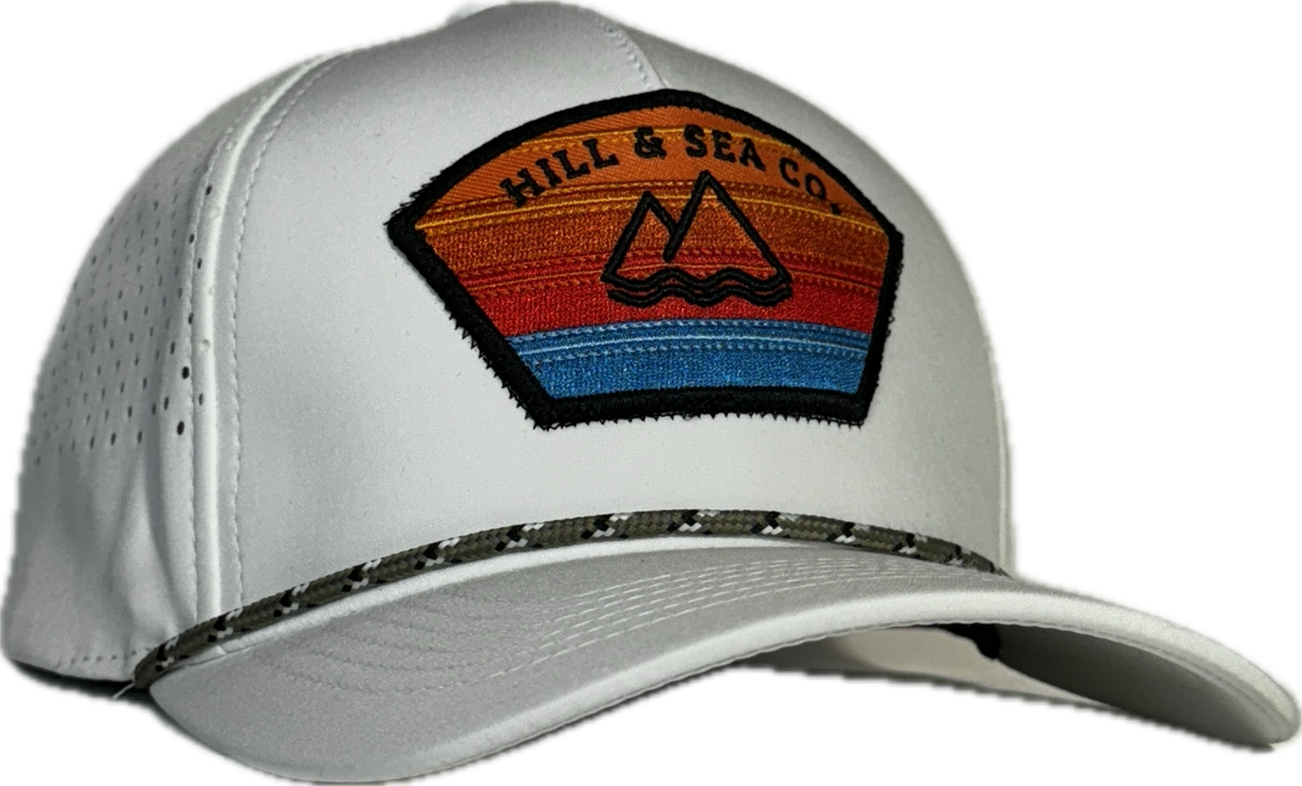 The Birdie Performance Rope Hat - White