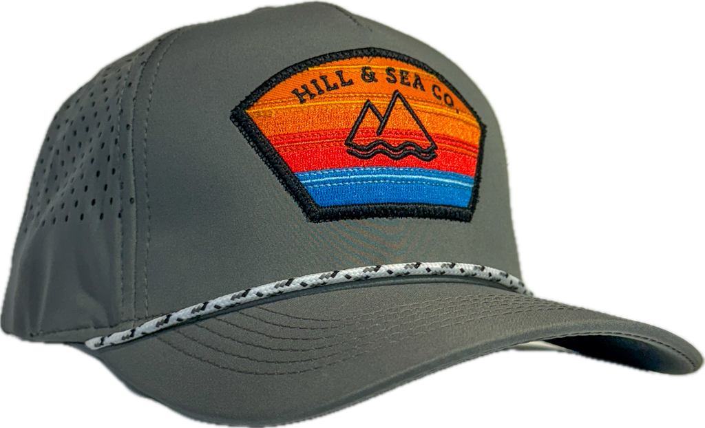 The Birdie Performance Rope Hat - Grey